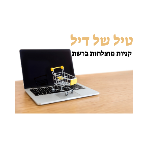 טיל של דיל-קניות מוצלחות ברשת